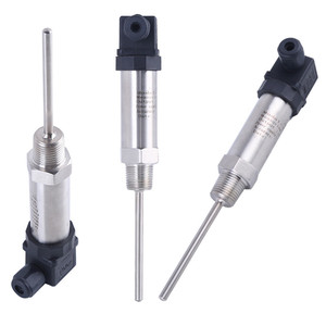 Sensor de temperatura de alta precisión, transmisor de temperatura de 4-20mA, G1/2, PT100, Pt1000