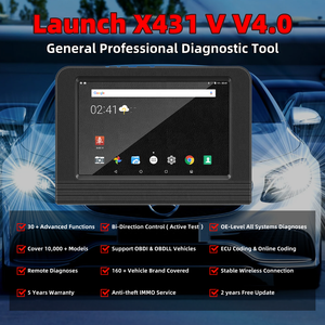 Per il lancio X431 PRO V4.0 sistema completo strumento di scansione diagnostica Auto Obd 30 + Reset funzioni chiave programma - Product Image 3