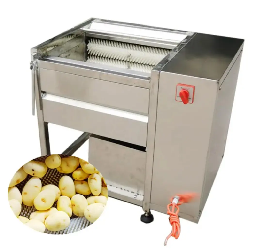 Многофункциональная пилинг машина для корня лотоса сладкого картофеля и имбиря