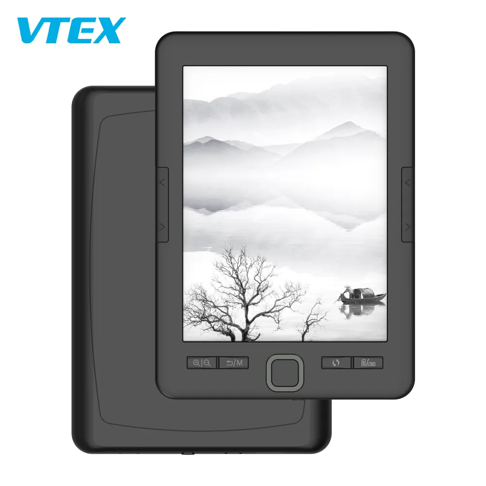 Oem Odm Logo 6 Inch Can Install Various Reading Apps Portable Ebook Reader E-Ink Wifi Pdf Format Epaper Book Reader