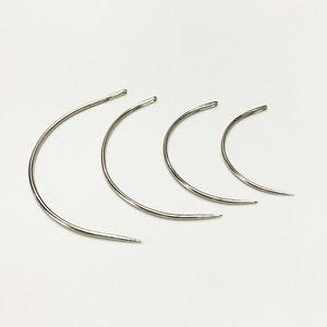 ウィッグホールド織り針手縫い針用2.5 "3" 湾曲針Cタイプ - Product Image 1