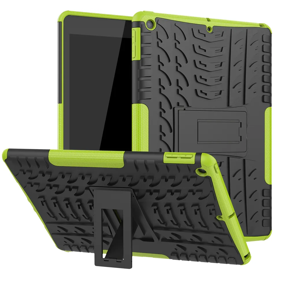 Cho Ipad 10.2 2019/2020/2021 9th 8th 7th thế hệ phổ mô hình trường hợp Rugged Tablet bìa với chân đế