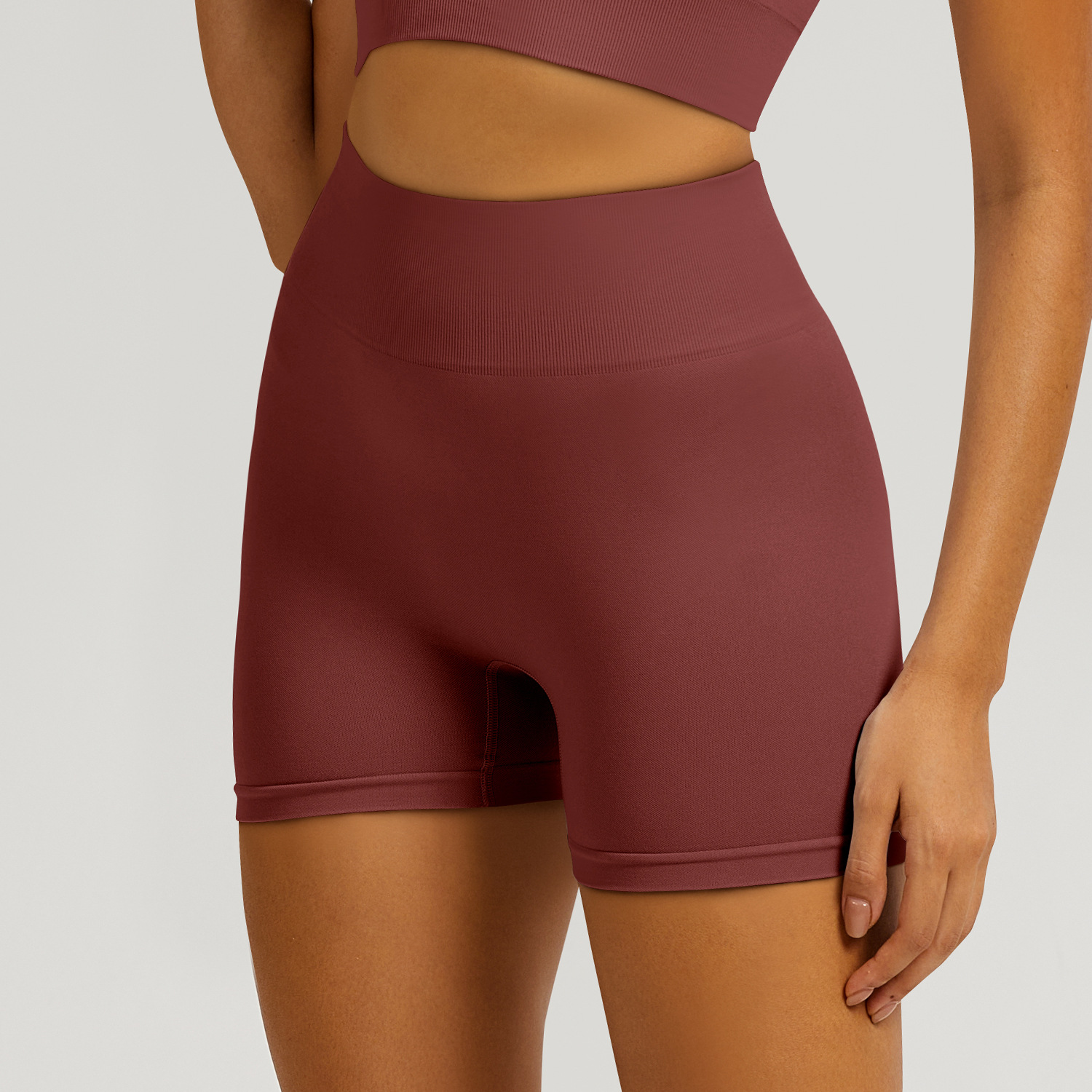 Pantalones cortos rojos