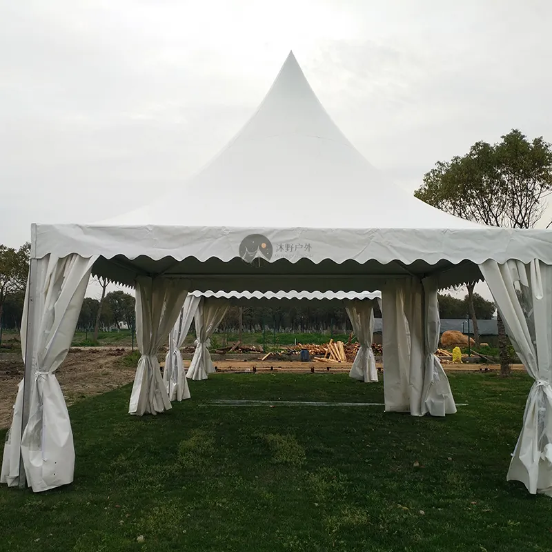 אוהל פגודת אירוע חתונה עמיד למים עבור פעילות דת ומסיבות שונות