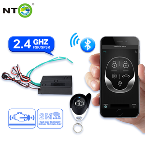 NTO Blue-Tooth Smart Phone App 2.4ghz Rfid Immobilizer Smart Engine Lock Ignition Starter Anti-Theft Keyless Entry Car Alarms