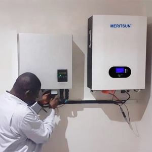 Meritsun-Batería de iones de litio de 48V, sistema de almacenamiento de energía Solar para el hogar, LiFePO4, 10KWh - Product Image 6