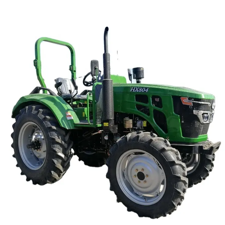 Attrezzature per la registrazione di trattori agricoli Huaxia 70 hp 60HP 80HP di alta qualità e trattori agricoli in vendita
