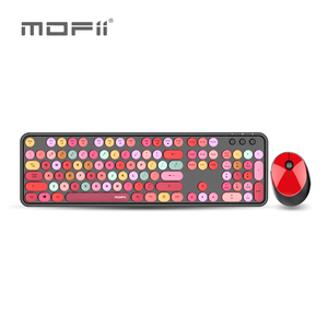 Ratón y teclado directos de fábrica Conexión USB de 2,4 GHz Ratón óptico Nuevo Original Colorido Teclado inalámbrico Ratón Combos - Product Image 4