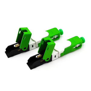 ตัวเชื่อมต่อแบบเร็วสำหรับไฟเบอร์ออปติก SCAPC ใช้สำหรับเครือข่าย CATV ESC250D ใยแก้วนำแสงชนิด SC APC สำหรับ FTTH DROP FAST - Product Image 1