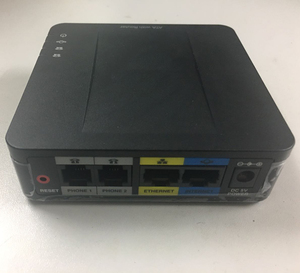 CS SPA122 VOIP ATA Router Ip Telecomunicación Voip Teléfono Adaptador Impermeable Ip67 Universal Tcp/IP Wifi Qr Código Leer Reloj Voip