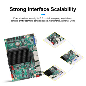 מרובע ליבות 2GHz 8GB SBC J4125 J6412 J1900 מעבד <span class=keywords><strong>DDR4</strong></span> תעשייתי משובץ 8 USB 2 LAN מיני itx לוח אם