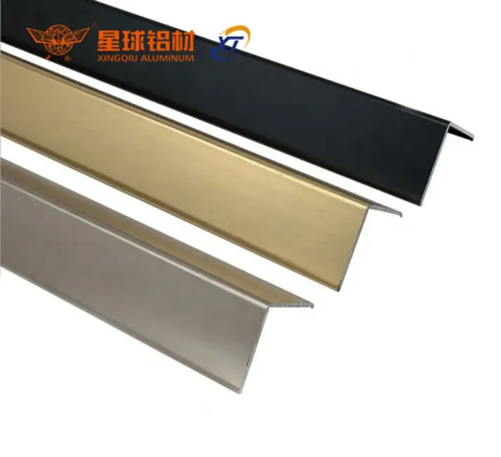 Marco de extrusión de aluminio para perfiles arquitectónicos, ángulo de hierro, ranura de aluminio extruido, barra de acero, perfil L
