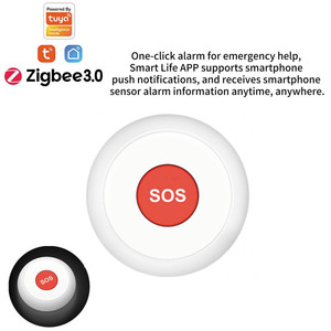 图雅ZigBee迷你SOS紧急呼救按钮无线紧急个人报警家庭安全系统老年人紧急报警 - Product Image 5
