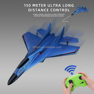 EPPフォームRcファイター航空機モデル2.4GRcカラフルなライト付き防水Rcジェットファイター - Product Image 4