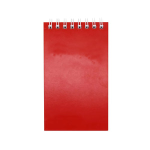 Mini cuaderno con logotipo de texto personalizado, diario encuadernado en espiral con estilo impreso, libreta portátil de bolsillo - Product Image 1