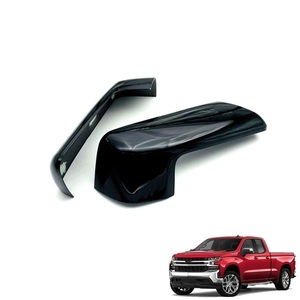 Xe tải bên ngoài trang trí TRIM ABS Chrome cửa gương chiếu hậu Bìa Phụ kiện cho Chevrolet <span class=keywords><strong>Silverado</strong></span> 2019 <span class=keywords><strong>2025</strong></span> GMC 1500 - Product Image 3