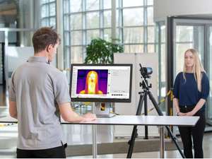 Cheap Thermal Imager Smart Body Temperature Scanner Security <strong>Camera</strong> - Product Image 4