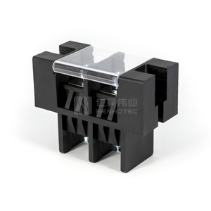 HLNT M8 bara güç Terminal bloğu 250a 2 yollu enerji depolama Lfp pozitif ve negatif pil terminali vidalı - Product Image 5