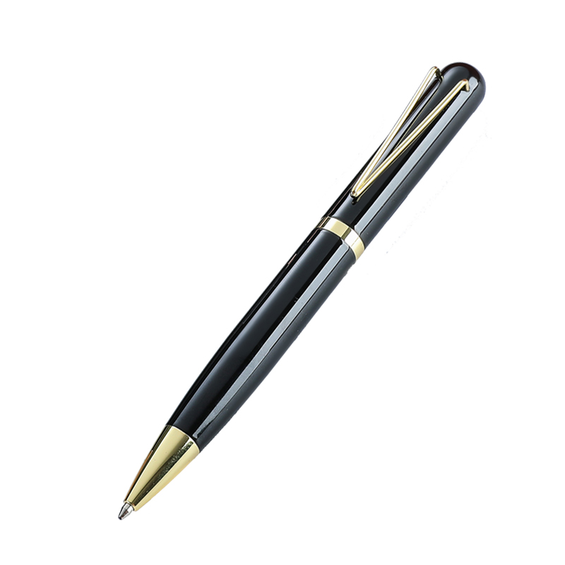 Black with gold