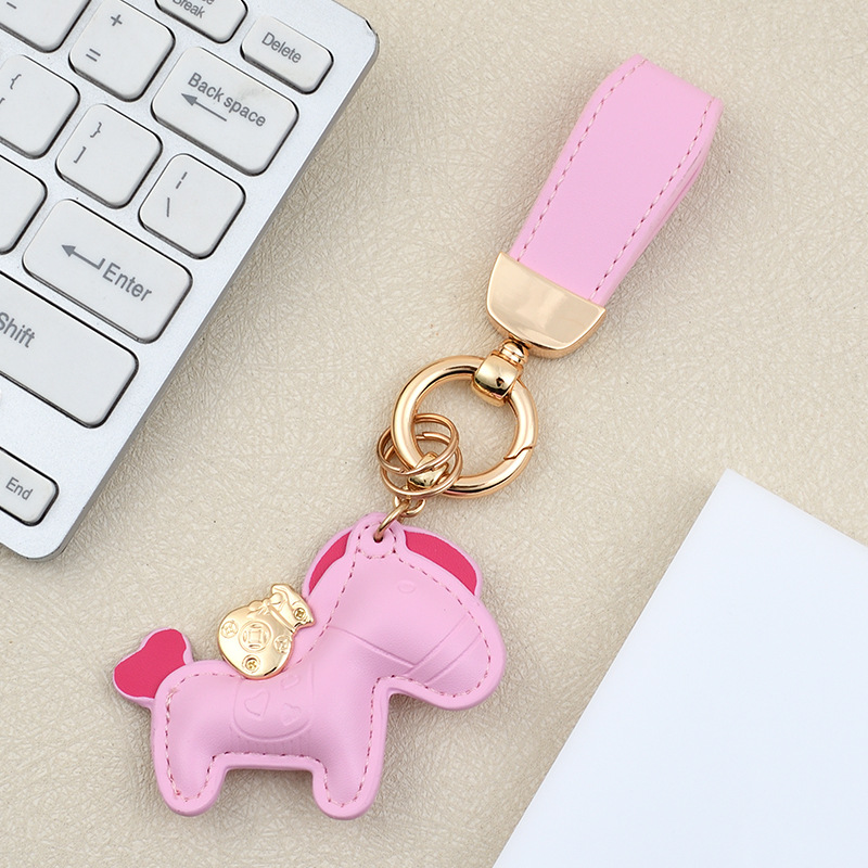 Pink pony bracelet buckle
