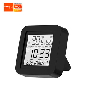 TYSH Smart Home 3 in 1 IR Remote Control <strong>Digital</strong> Thermostat Wifi Smart <strong>Temperature</strong> and Humidity Sensor with LCD Screen - Product Image 6