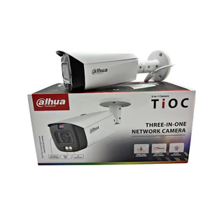原装大华4MP 5MP 6MP 8MP 3合1智能双光主动威慑Poe Tioc圆顶子弹眼球网络摄像机 - Product Image 5