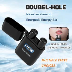 Yeni stil 2 in 1 nazal solunum aleti silindir nazal solunum aleti yağlar uçucu yağlar için bitkiden % nazal solunum aleti saf doğal ekstre - Product Image 2