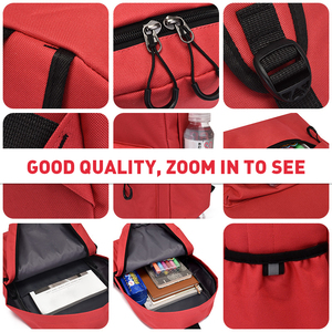 Haibowy OEM ODM thương hiệu tùy chỉnh Logo trường học không thấm nước Túi sách học sinh Thiếu Niên Tiểu Học Trung Học sinh ba lô - Product Image 3