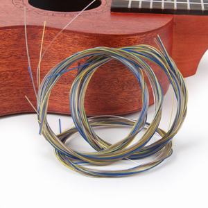 Cuerda de ukelele colorida OEM con cuerdas de ukelele de nylon empaquetadas a granel de alta calidad - Product Image 4