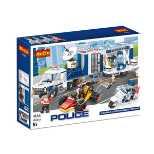 COCO Kids <strong>Blocks</strong> <strong>Building</strong> Police Mobile <strong>Command</strong> System DIY <strong>Building</strong> <strong>Block</strong> Set Toys - Product Image 6