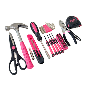 39 PCS Steel Bits Socket Pliers and Wrenches Scissors Sets Home Hardware <strong>Tool</strong> <strong>Kit</strong> with Plastic Box Customized OEM Support - Product Image 2