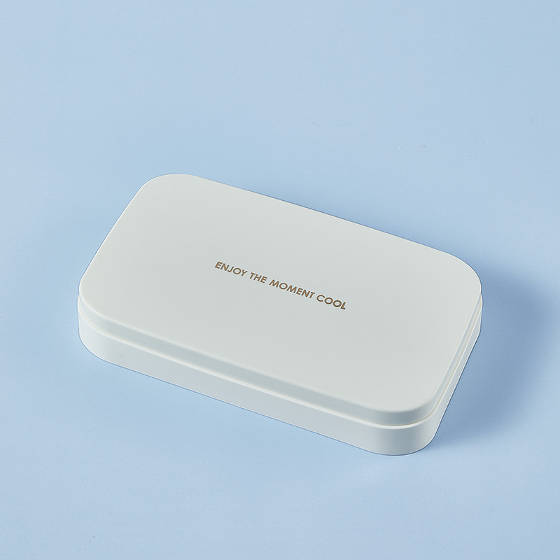 Moule à glace blanc + couvercle