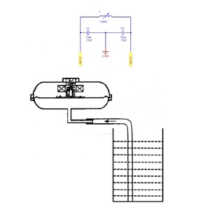Modulo sensore di profondità dell'acqua Taidacent sensore di misurazione della profondità subacquea risonante sensore di livello del liquido per 51/STM32 - Product Image 6