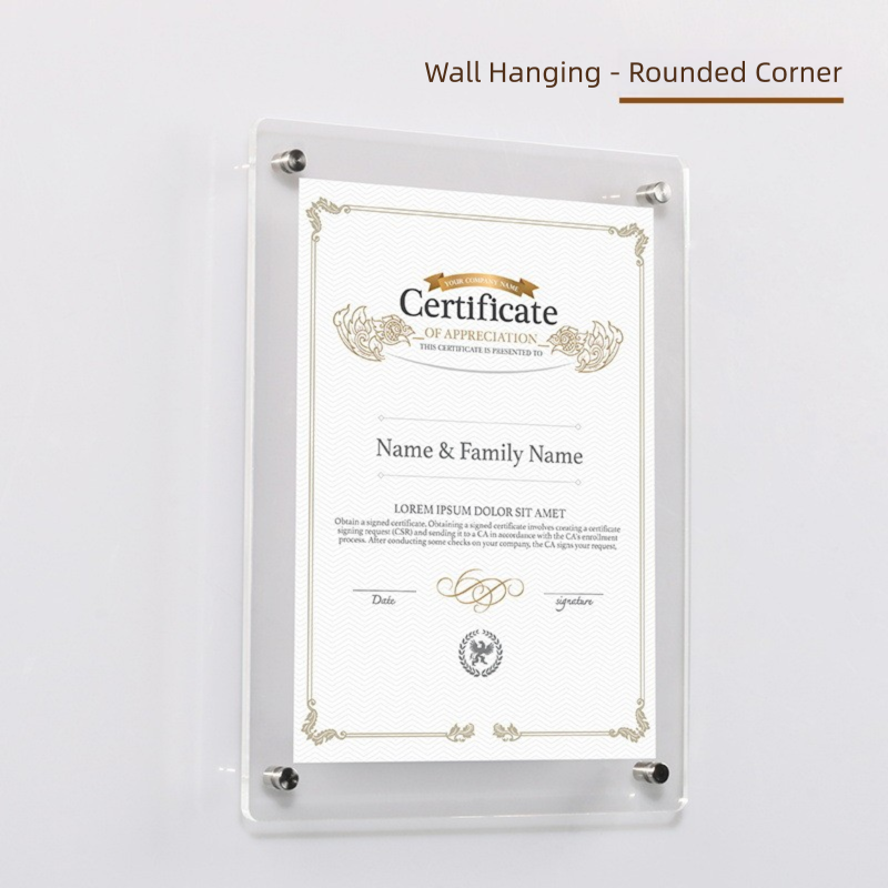 Wall Hanging - Rounded Corner