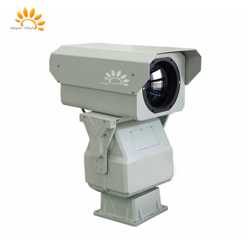 Caméra de surveillance thermique ptz, dispositif de sécurité, haute portée 10km, détection de longue portée