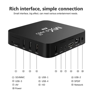 <span class=keywords><strong>MXQ</strong></span> PRO <span class=keywords><strong>TV</strong></span> hộp Amlogic S905 1GB/8GB 1000M LAN 2.4G/5G Wifi BT4.0 UHD 4K <span class=keywords><strong>KODI</strong></span> 16.0 thông minh <span class=keywords><strong>TV</strong></span> hộp <span class=keywords><strong>MXQ</strong></span> Pro - Product Image 3