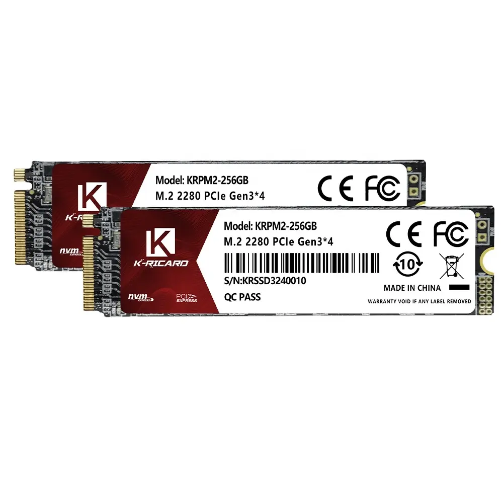 K-Ricard Ex-Fabriek Prijs M.2 Ssd 256Gb Nvme Ssd 512 Gb Ssd M.2 256Gb 512 Gb 1Tb 2Tb Pcie