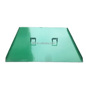 Container Boden rampe Platte Be-und Entladen Plattform Hersteller 10 Tonnen Elektro-Boarding Gabelstapler - Product Image 1