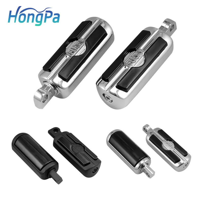 Foot peg Motorcycle Highway Pegs Footrest Fits for Harley Davidson Street Glide Softail & Dyna