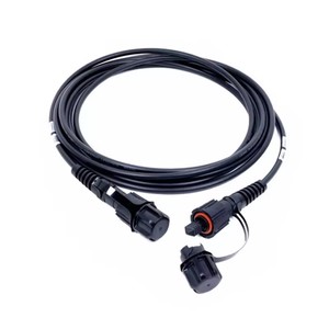 IP 68กันน้ำ MINI SC APC 1F G657A2 FTTH สายเคเบิ้ล pigtail 50M LC เชื่อมต่อ MPO Type สำหรับ5G เครือข่าย POE