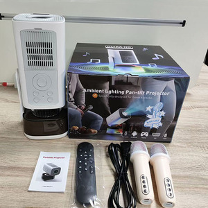 LONNST K6 Mini Portable Smart Projector Wi-Fi Touch Control 1080P Android 13 <strong>Operating</strong> <strong>System</strong> for Home Theater <strong>Use</strong> - Product Image 6