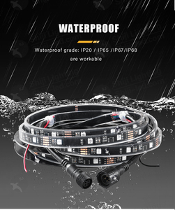 Programmier barer DMX RGB RGBW LED-Streifen 5V 12V 24V DMX512 UCS512B UCS512C UCS512H4L IC Vollfarbpixel-LED-Streifen licht - Product Image 4