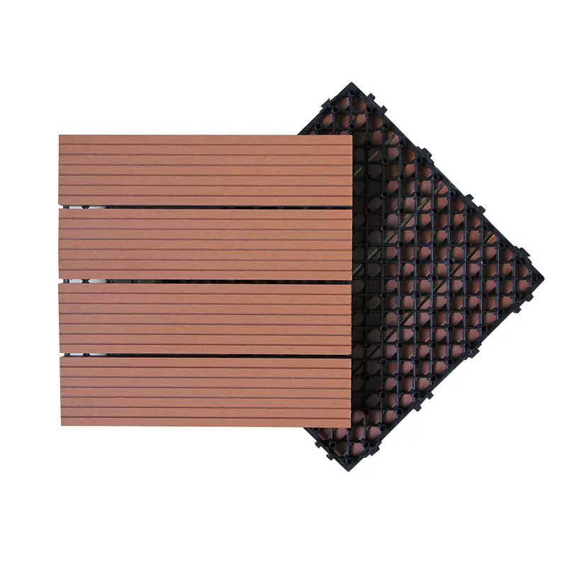 WPC extrusion,Wood-Plastic Composite Engineered Flooring wpc decking tile 30x30