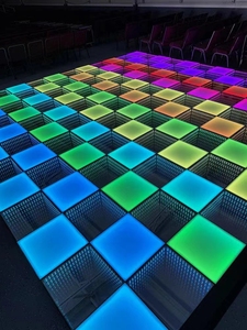 3d Infinity Interactive Selfie Magnetic Led Dance Floor Interactive Piste De <strong>Danse</strong> LED Infinity Wireless Lumineuse Dance Floor - Product Image 3