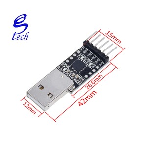 CP2102 USB 2.0เป็น UART TTL โมดูลการเชื่อมต่อ5PIN TL การแปลงแบบอนุกรมการเปลี่ยน CH340 FT232 PL2303 CP2102 CP2102 USB - Product Image 5