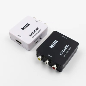 Caja convertidora HDMI a AV RCA CVSB AV a HDMI AV2HDMI HDMI2AV Adaptador de video HD 1080p L/R Escalador coaxial Soporte de audio NTSC PAL - Product Image 4