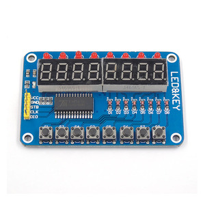TM1638 Key Digitales LED-Anzeige modul 0,36 Zoll 8-Bit-Digitalröhren-LED-Taste - Product Image 3