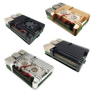 Металлическая деталь по индивидуальному заказу, корпус Raspberry Pi 4b, корпус Raspberry Pi 4, модель B, алюминиевый корпус из алюминиевого сплава - Product Image 1