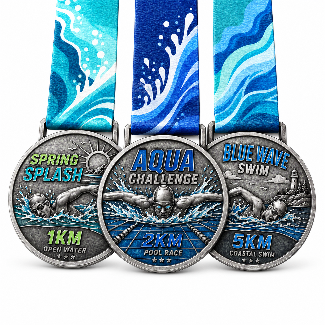 competencia de natación