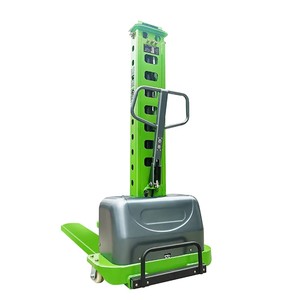 Multifunktion aler elektrischer Höhen stapler Tragbarer elektrischer Gabelstapler zum Laden Entladen Selbst heben der Stapler - Product Image 4